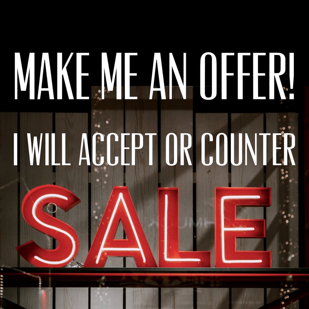 Accepting all reasonable offers! I will accept or counter! Motivated Seller!